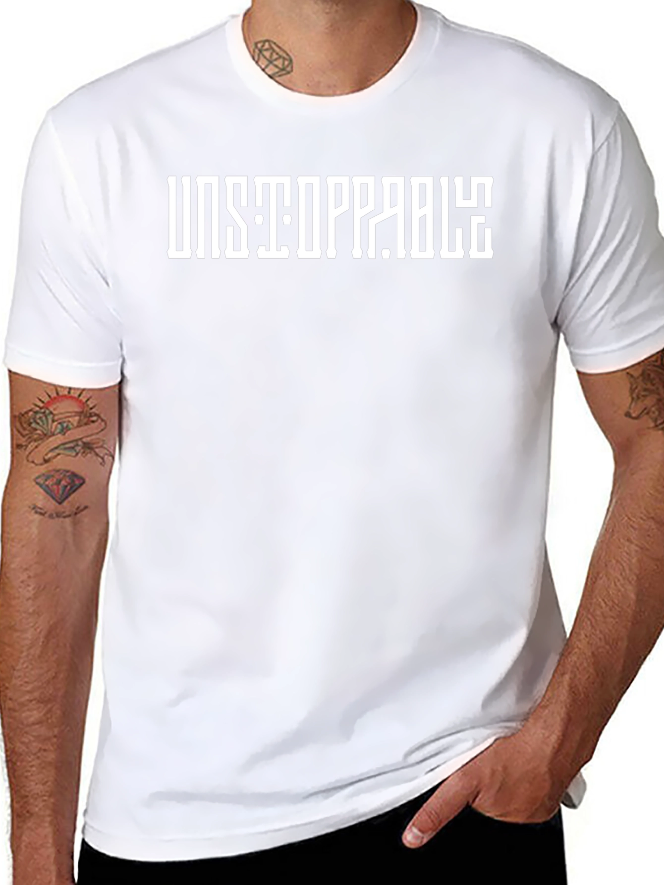 Unstoppable Black Graphic Tee