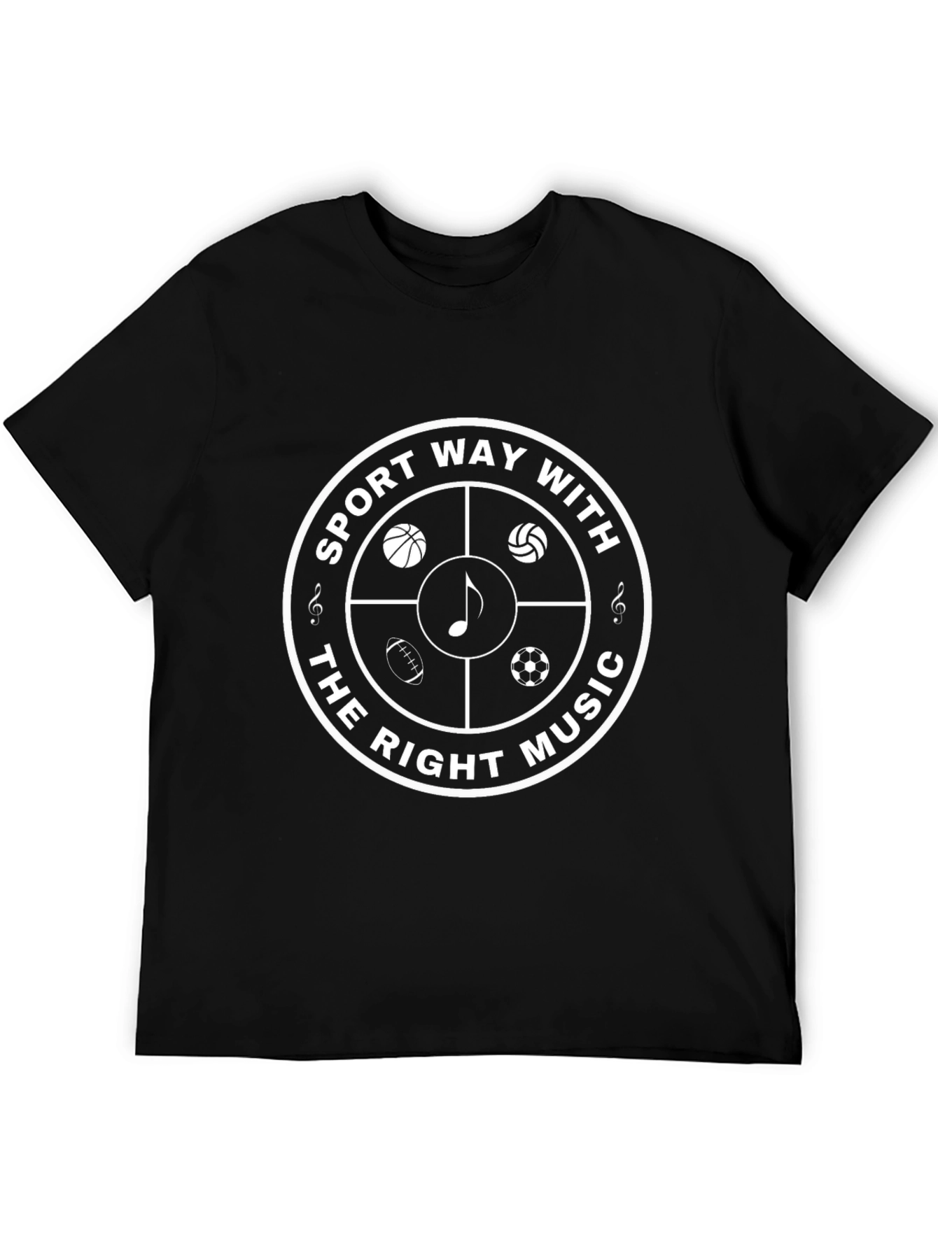 Sport Way With Music Graphic Tee