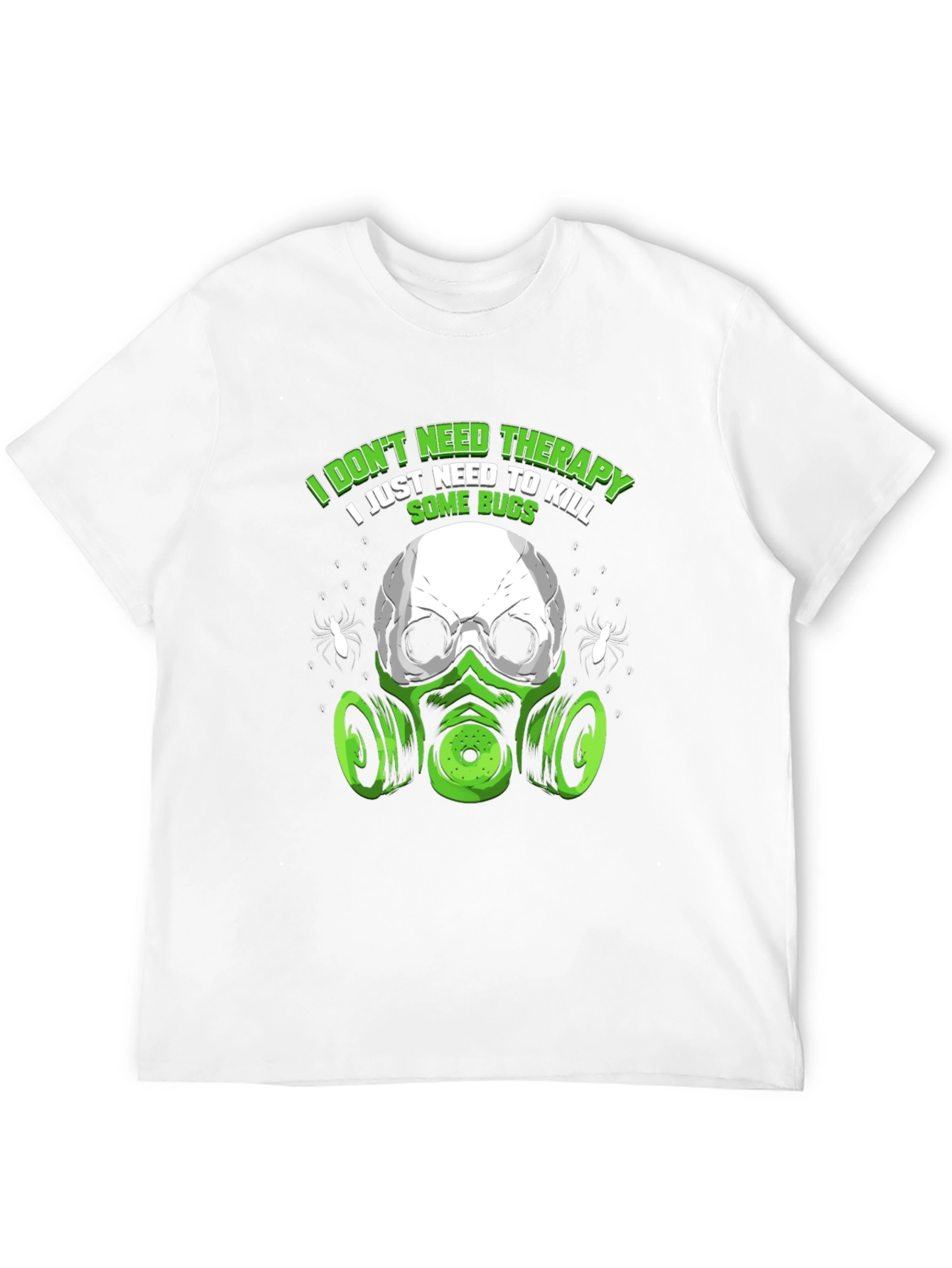 Bug Killer Skull T-Shirt - Funny Pest Control Tee