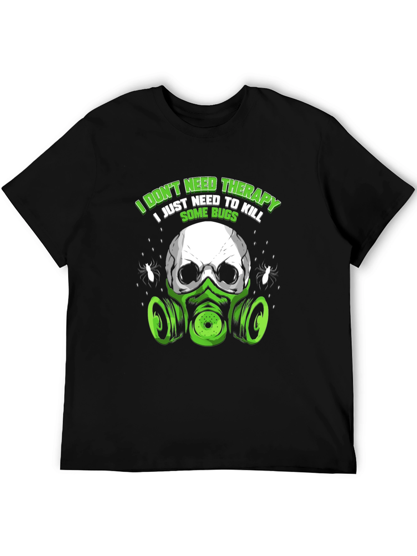 Bug Killer Skull T-Shirt - Funny Pest Control Tee