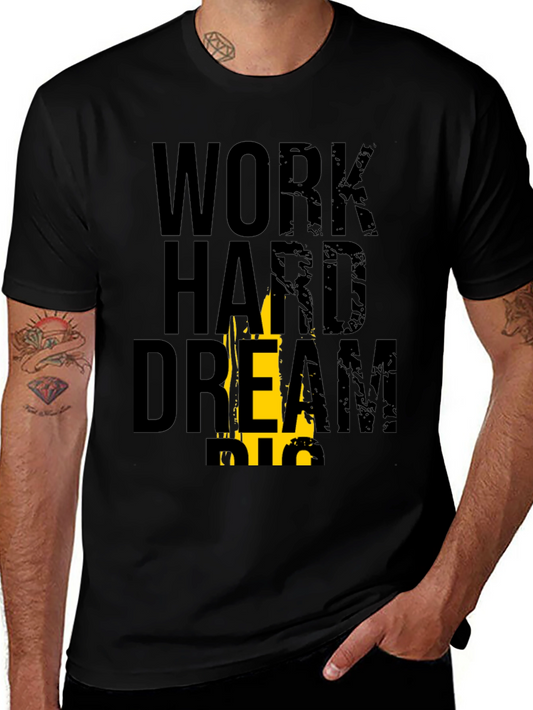 Work Hard Dream Big Graphic Tee