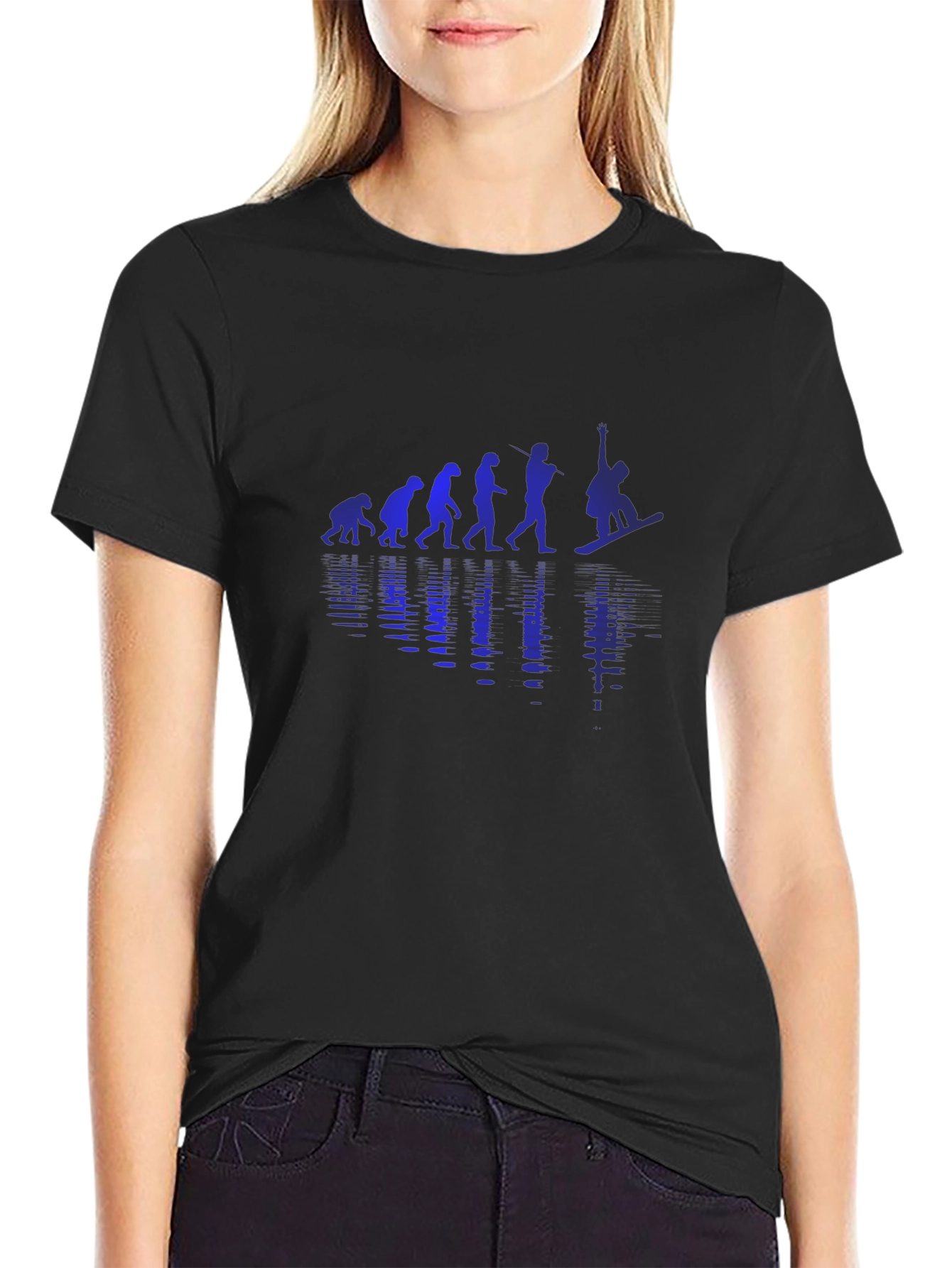 Evolution of Snowboarding T-Shirt