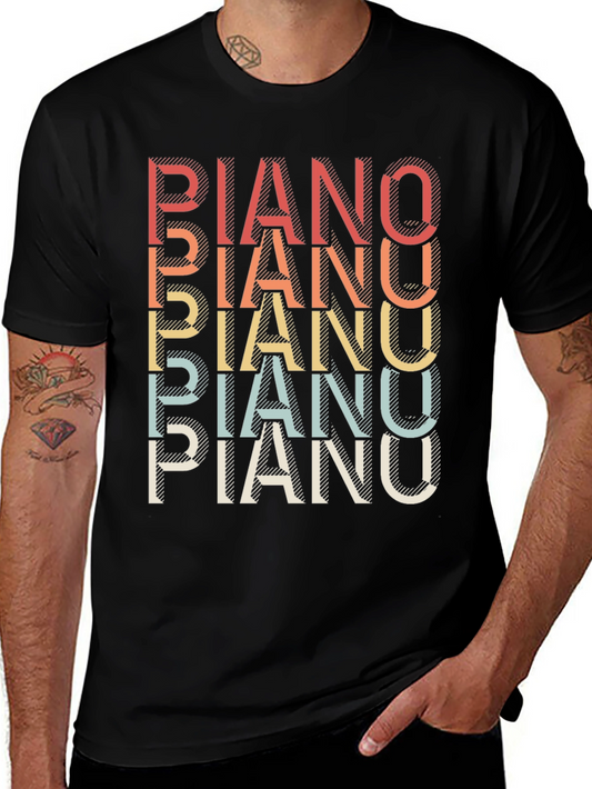 Retro Piano T-Shirt