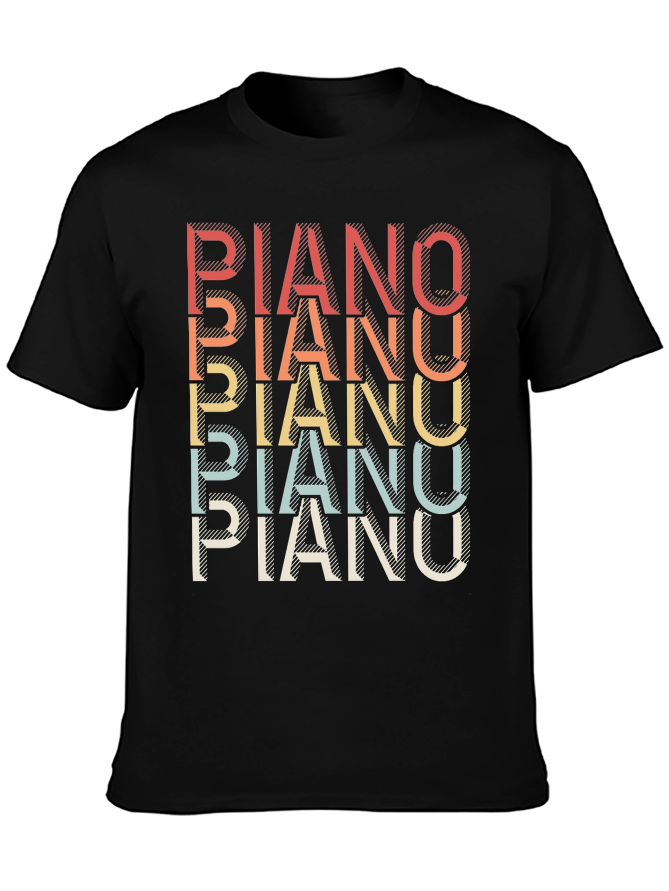 Retro Piano T-Shirt