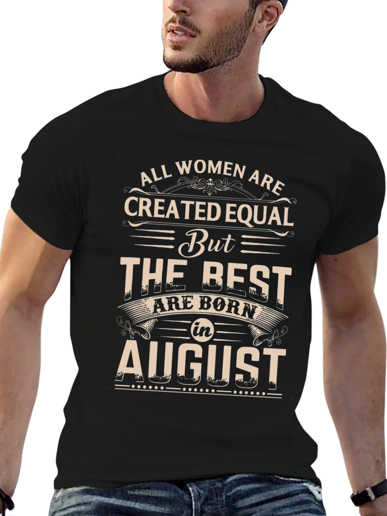 Womens August Birthday T-Shirt