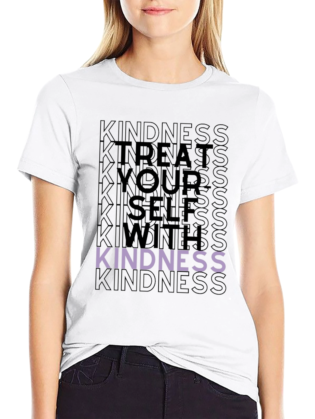 Kindness T-Shirt - Treat Yourself With Kindness