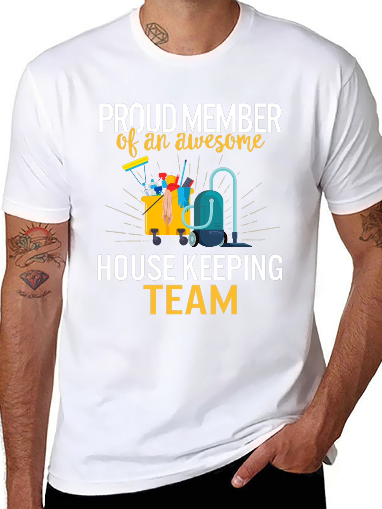 Proud House Keeping Team Member T-Shirt