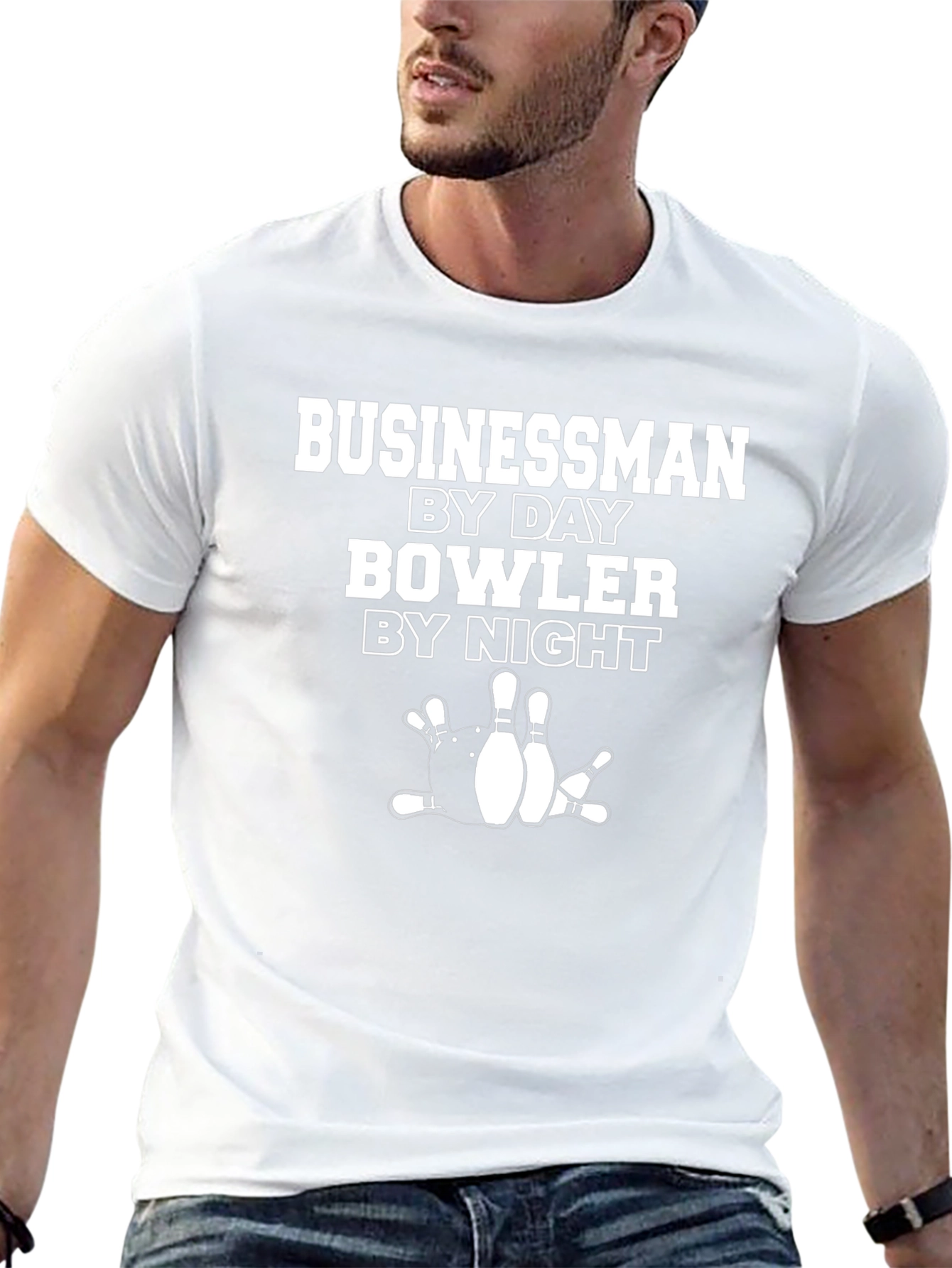 Businessman Bowler T-Shirt