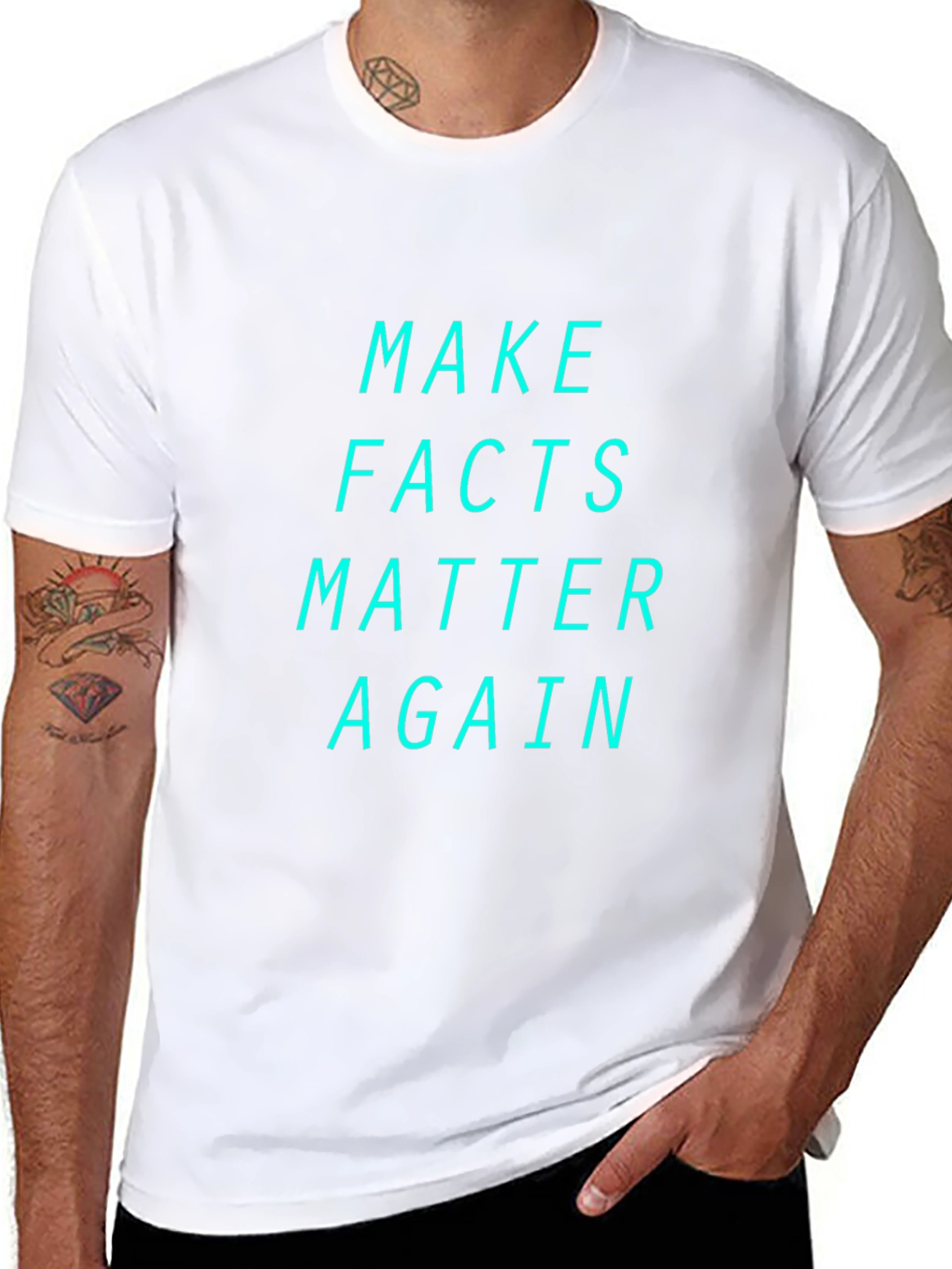 Make Facts Matter Again Graphic T-Shirt