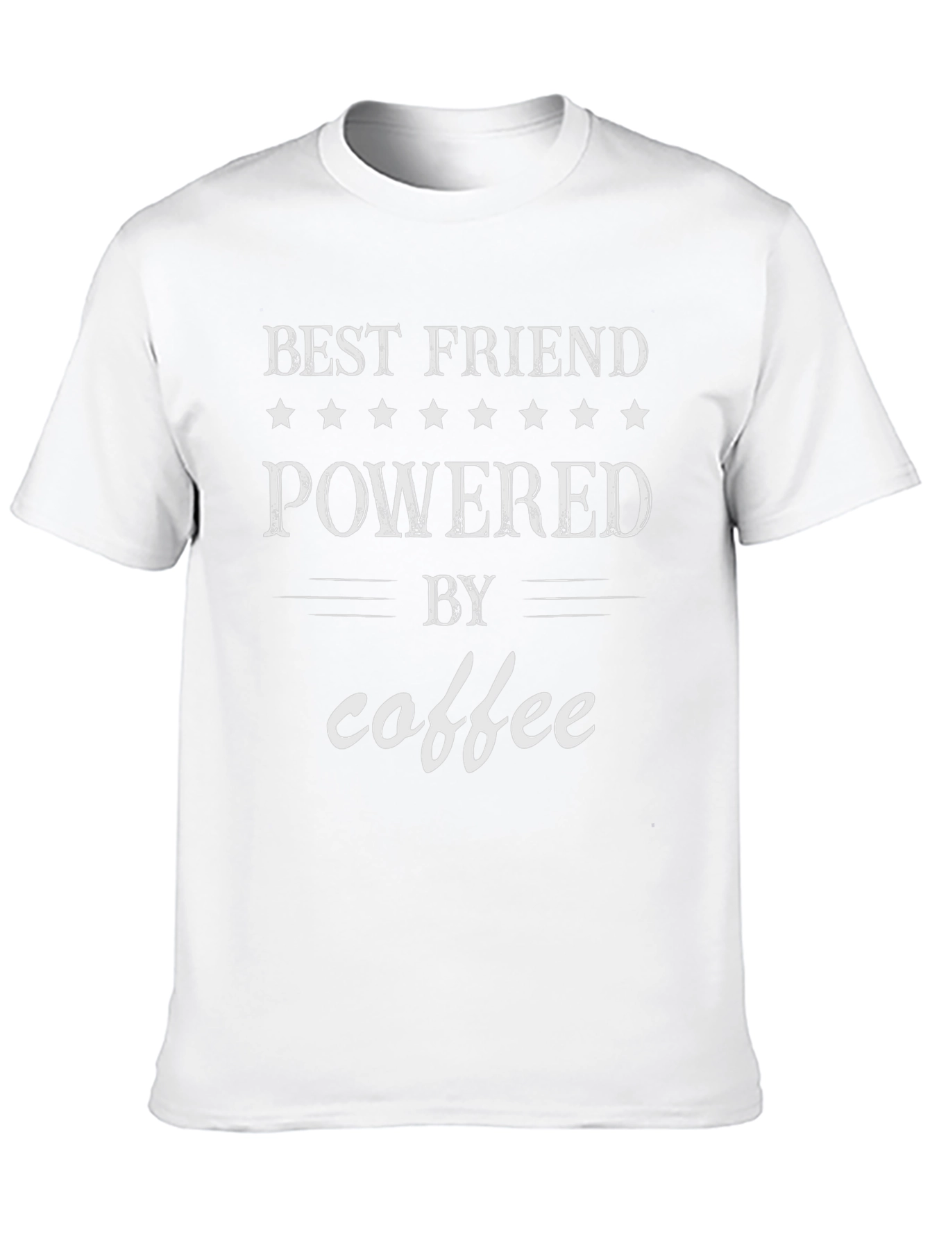 Best Friend Powered By Coffee T-Shirt