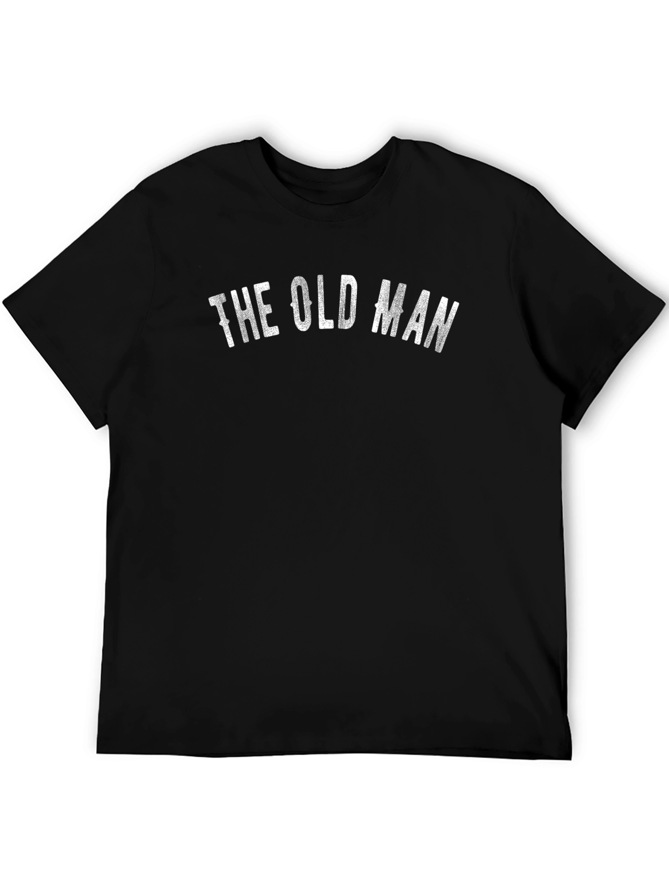 The Old Man Graphic Tee - Distressed Print