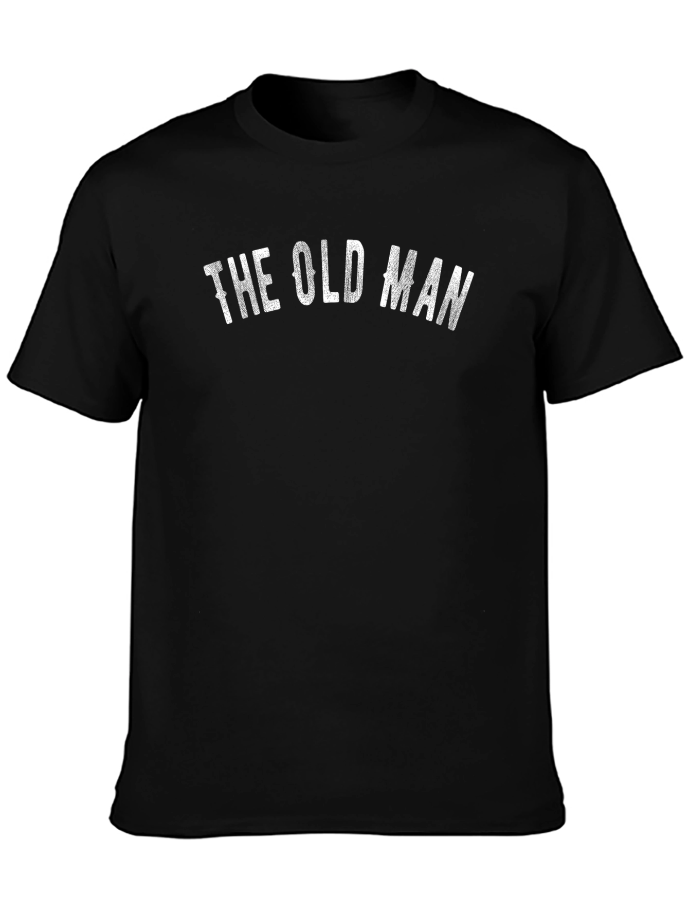 The Old Man Graphic Tee - Distressed Print