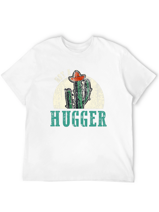 Not A Hugger Cactus Graphic Tee