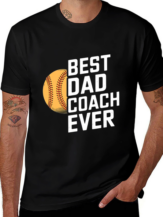 Best Dad Coach Ever T-Shirt