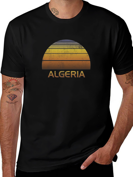 Algeria Sunset T-Shirt - Vintage Graphic Tee