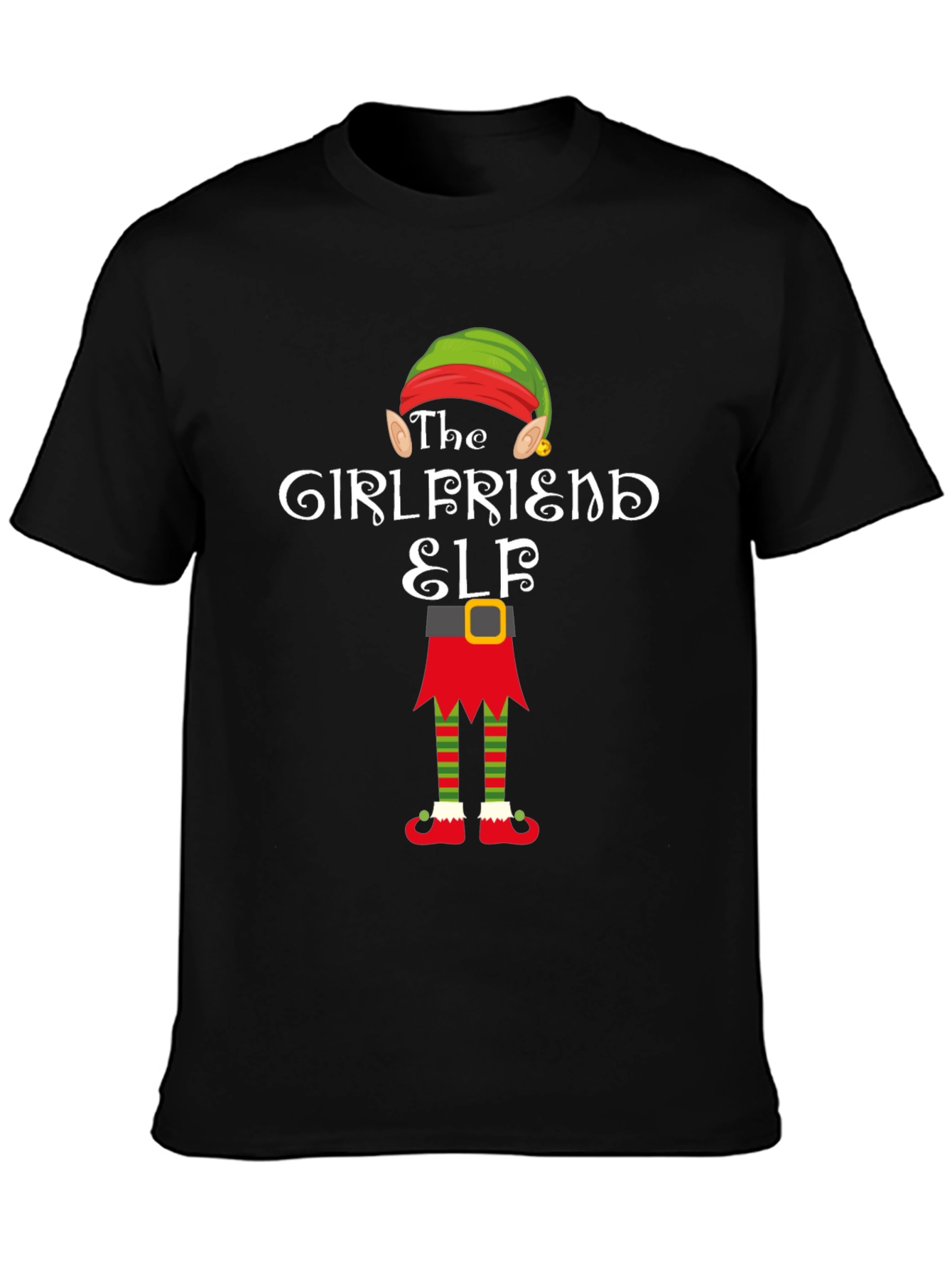 The Girlfriend Elf Christmas T-Shirt