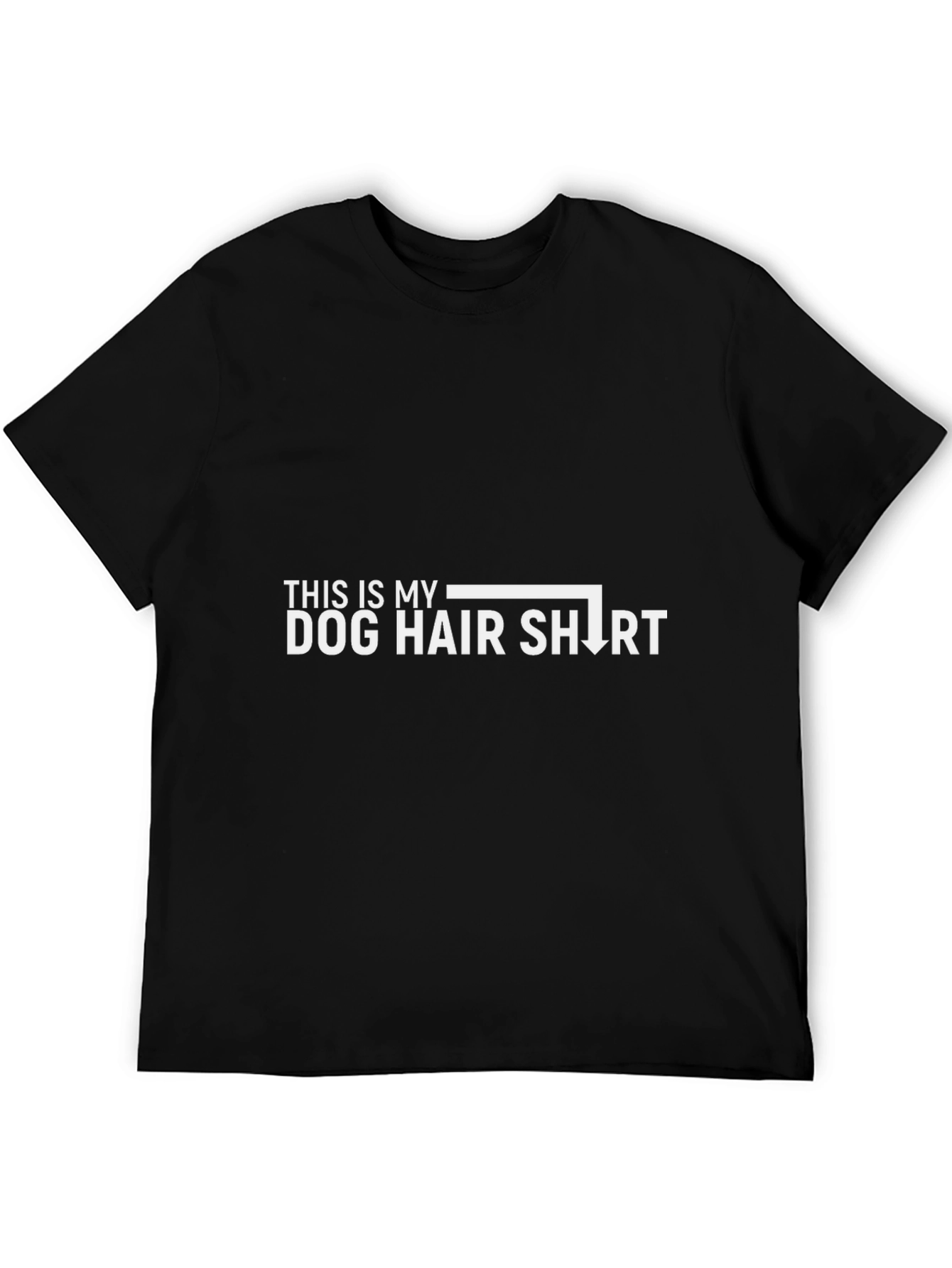 Dog Hair Shirt - Novelty Pet Lover Tee