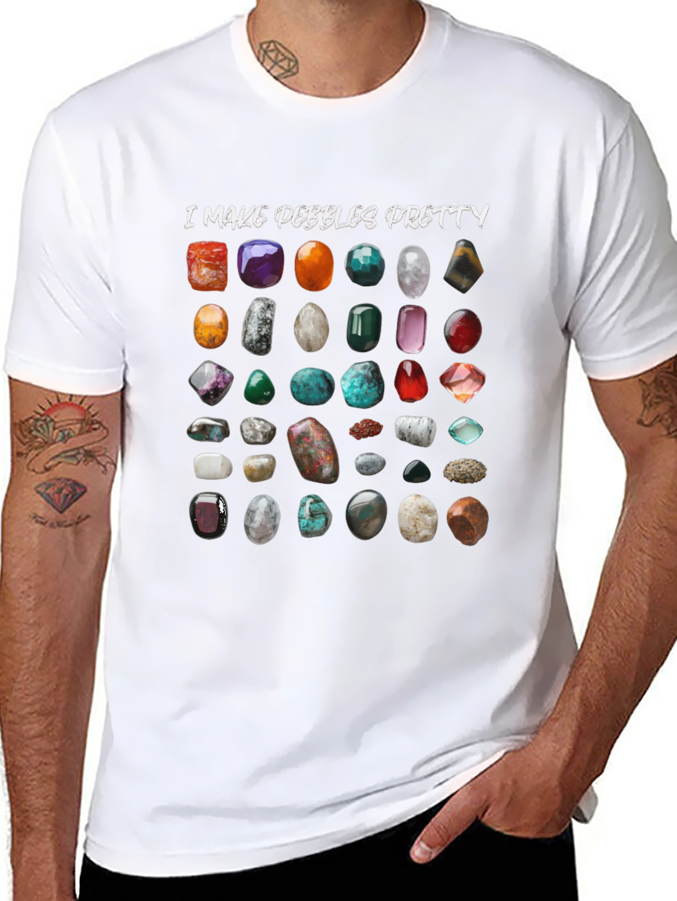 I Make Pebbles Pretty Graphic Tee