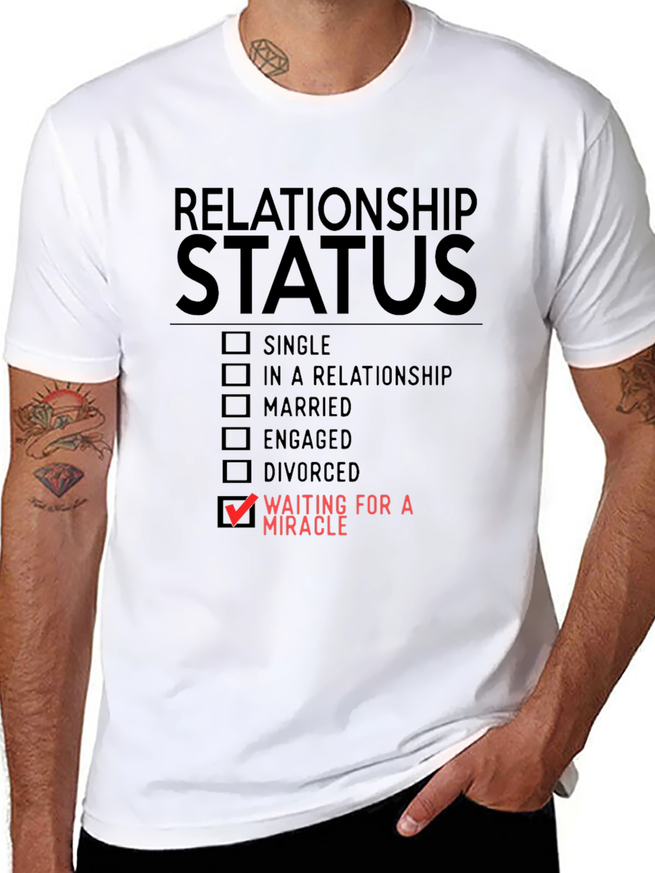 Relationship Status Funny Graphic T-Shirt