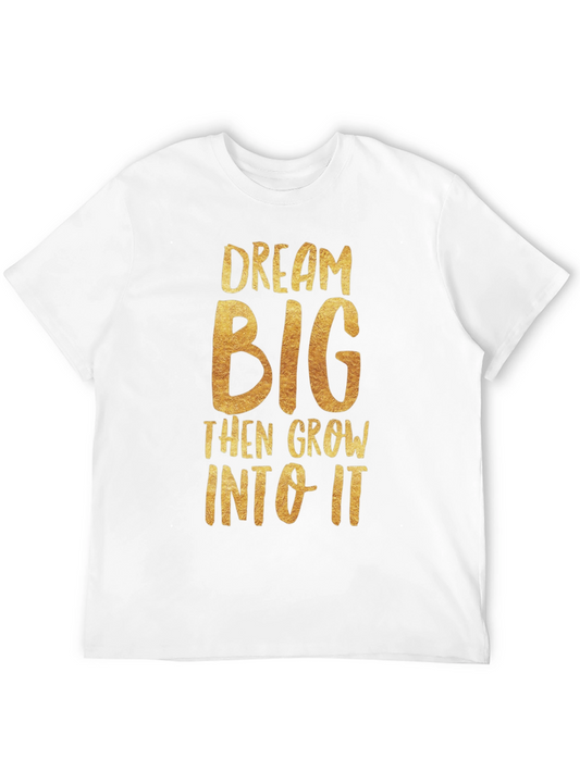 Dream Big Graphic Tee - Black