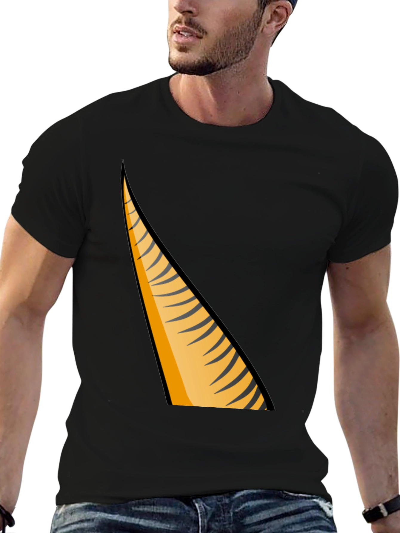 Tiger Stripe Graphic T-Shirt - Mens Fashion Tee