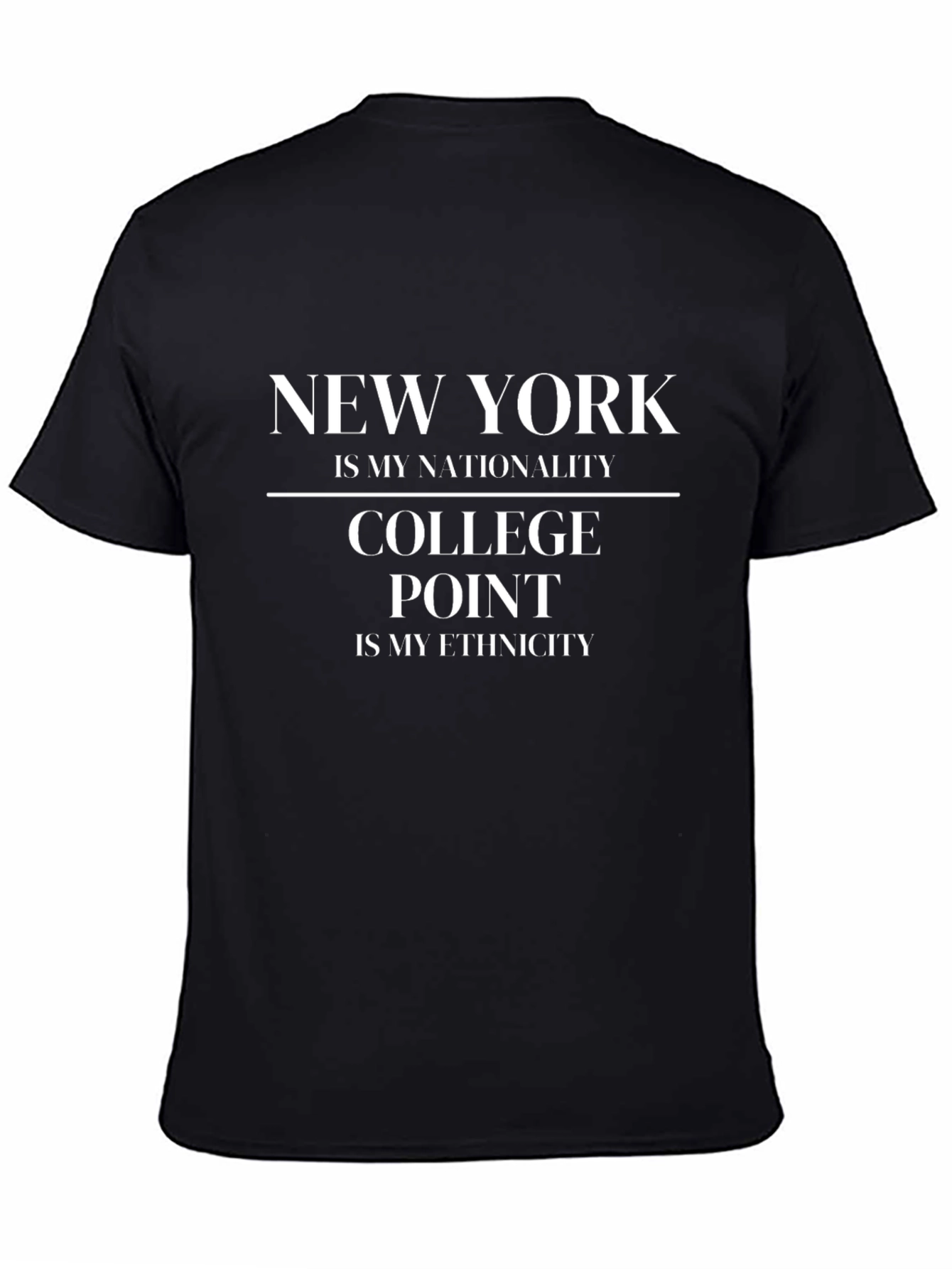 New York Nationality College Point Ethnicity T-Shirt