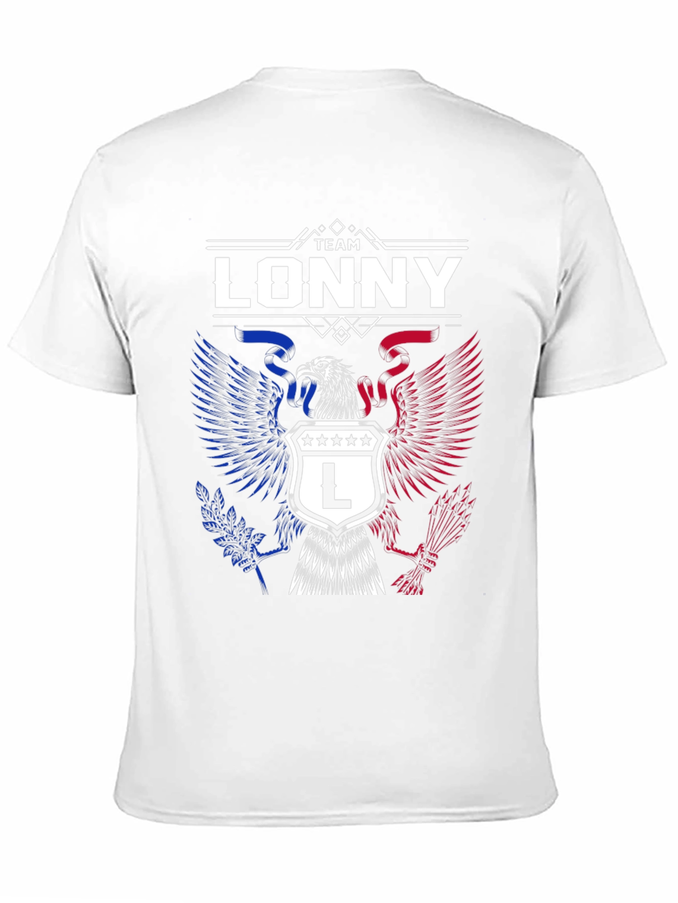 Team Lonny Eagle Patriotic T-Shirt