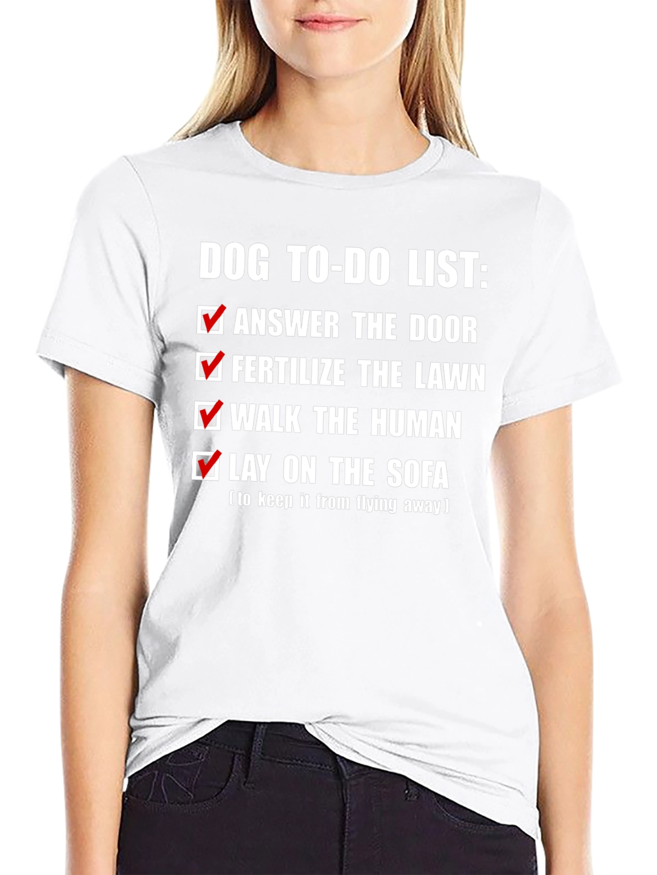 Dog To-Do List Novelty T-Shirt