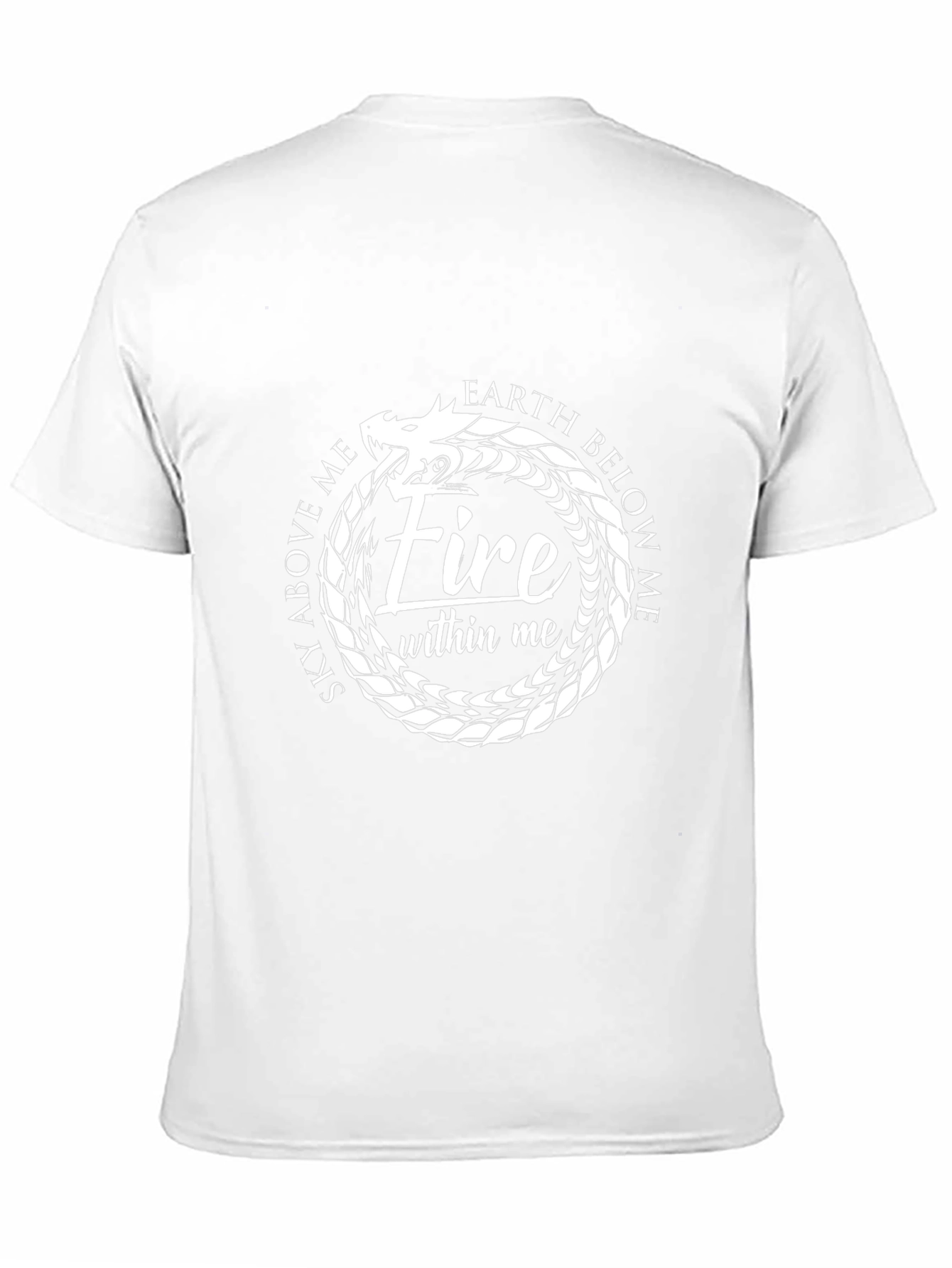 Ouroboros Fire Graphic T-Shirt