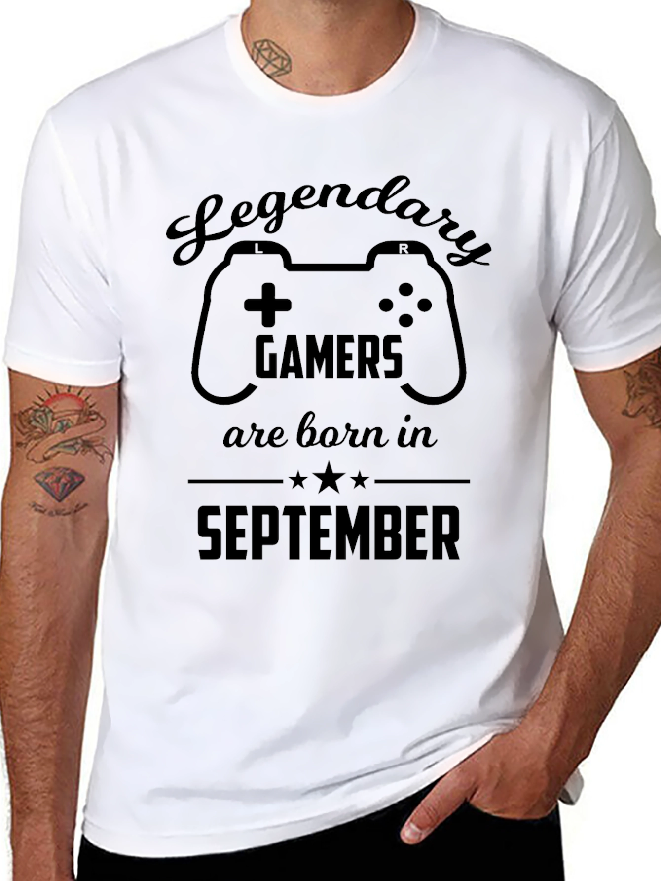 Legendary Gamers Born in September T-Shirt