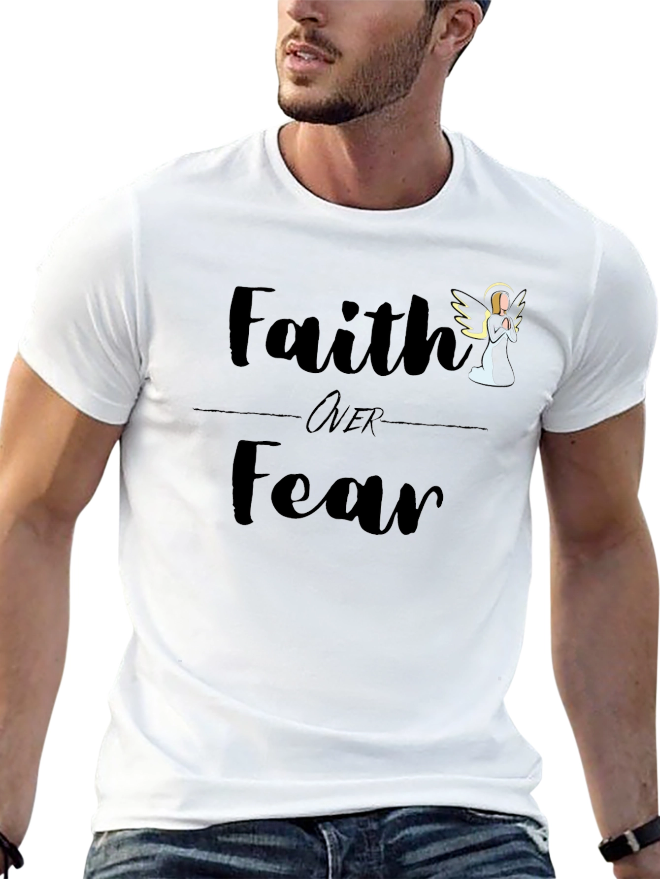 Faith Over Fear Graphic Tee