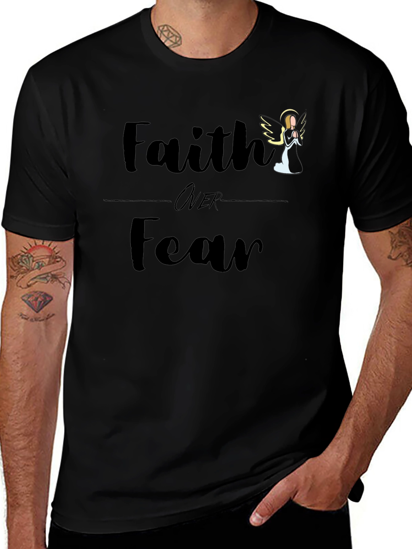Faith Over Fear Graphic Tee