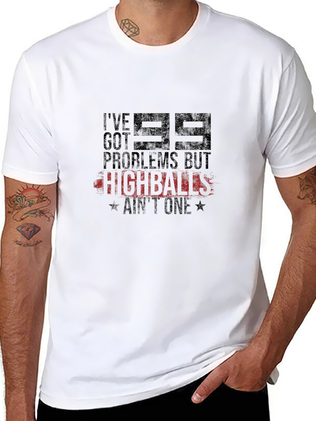 99 Problems But Highballs Aint One T-Shirt