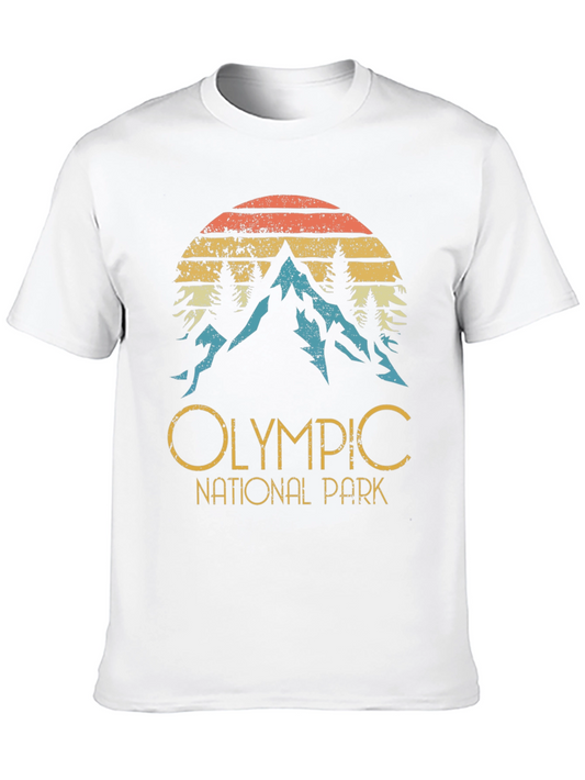 Olympic National Park Black T-Shirt