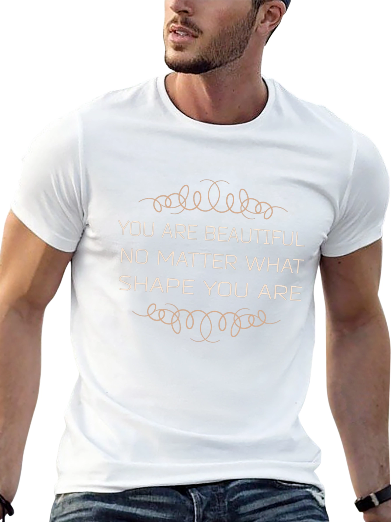You are Beautiful T-Shirt - Inspirational Quote