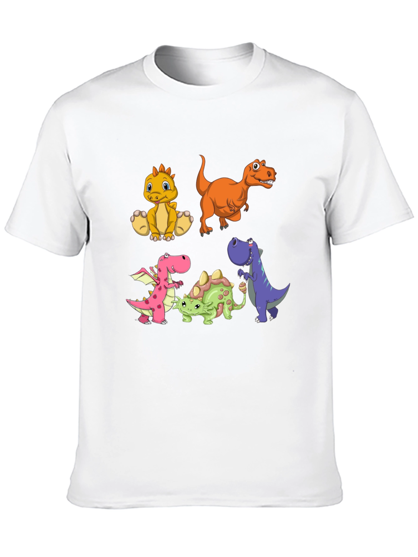 Dino Crew Black T-Shirt