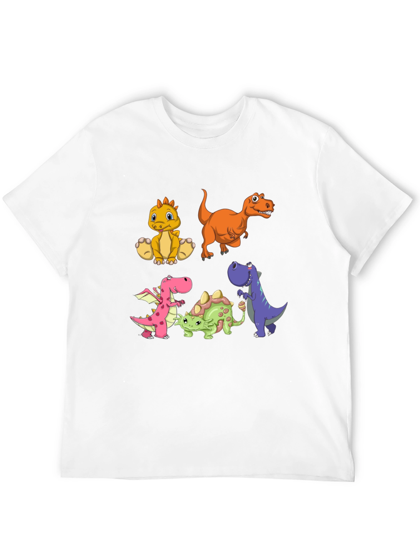 Dino Crew Black T-Shirt