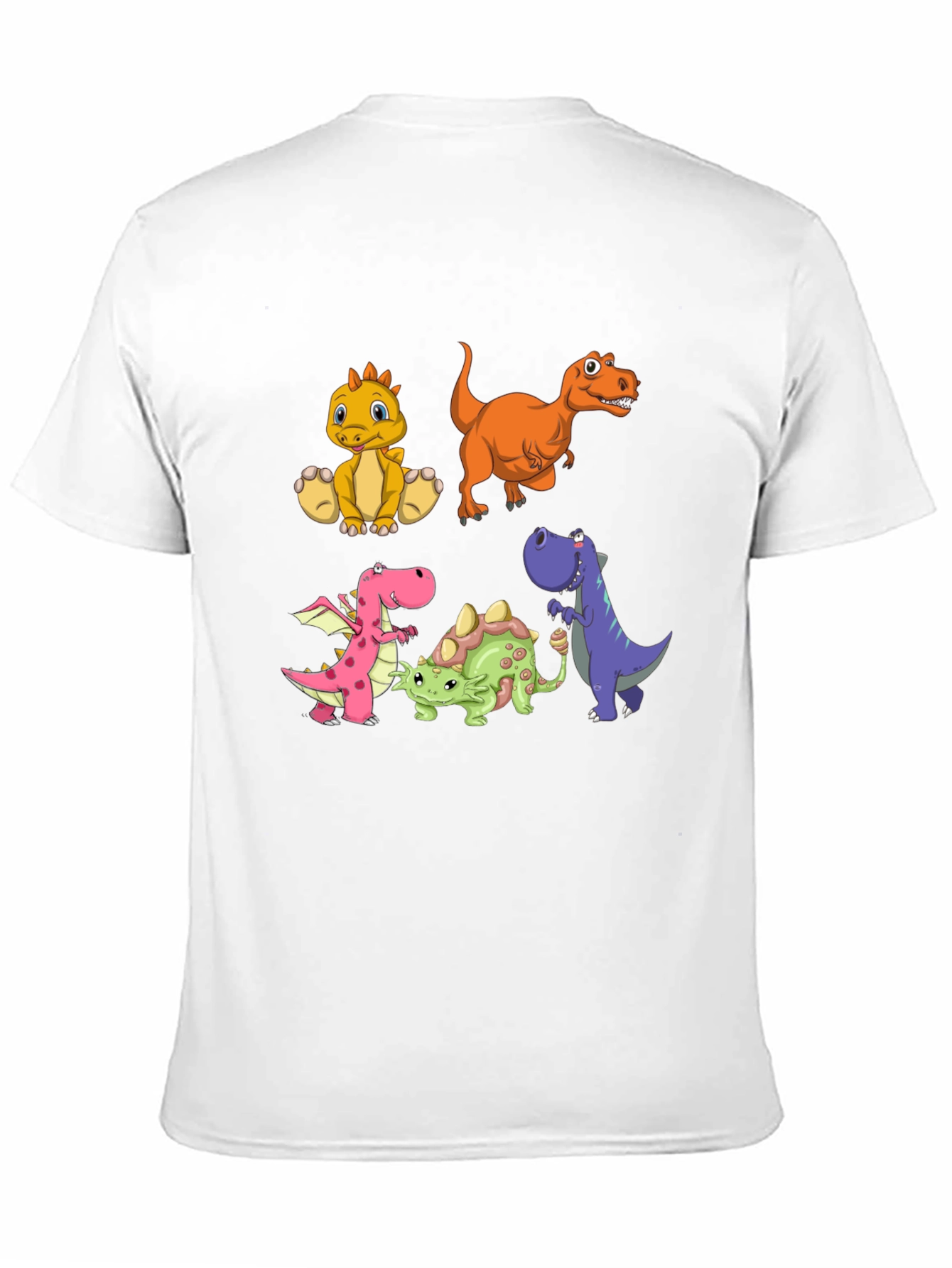 Dino Crew Black T-Shirt