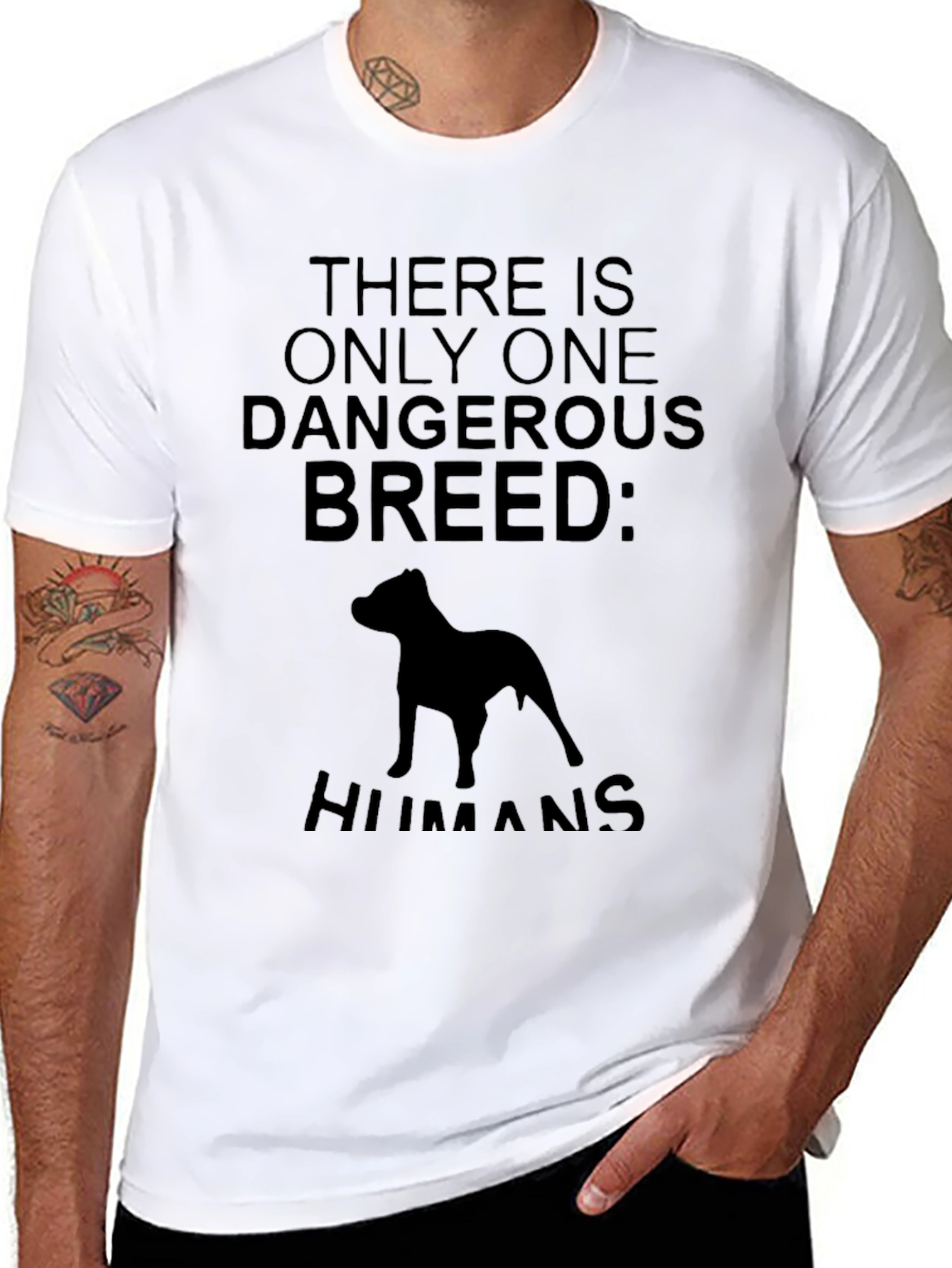 Dangerous Breed Humans Graphic T-Shirt