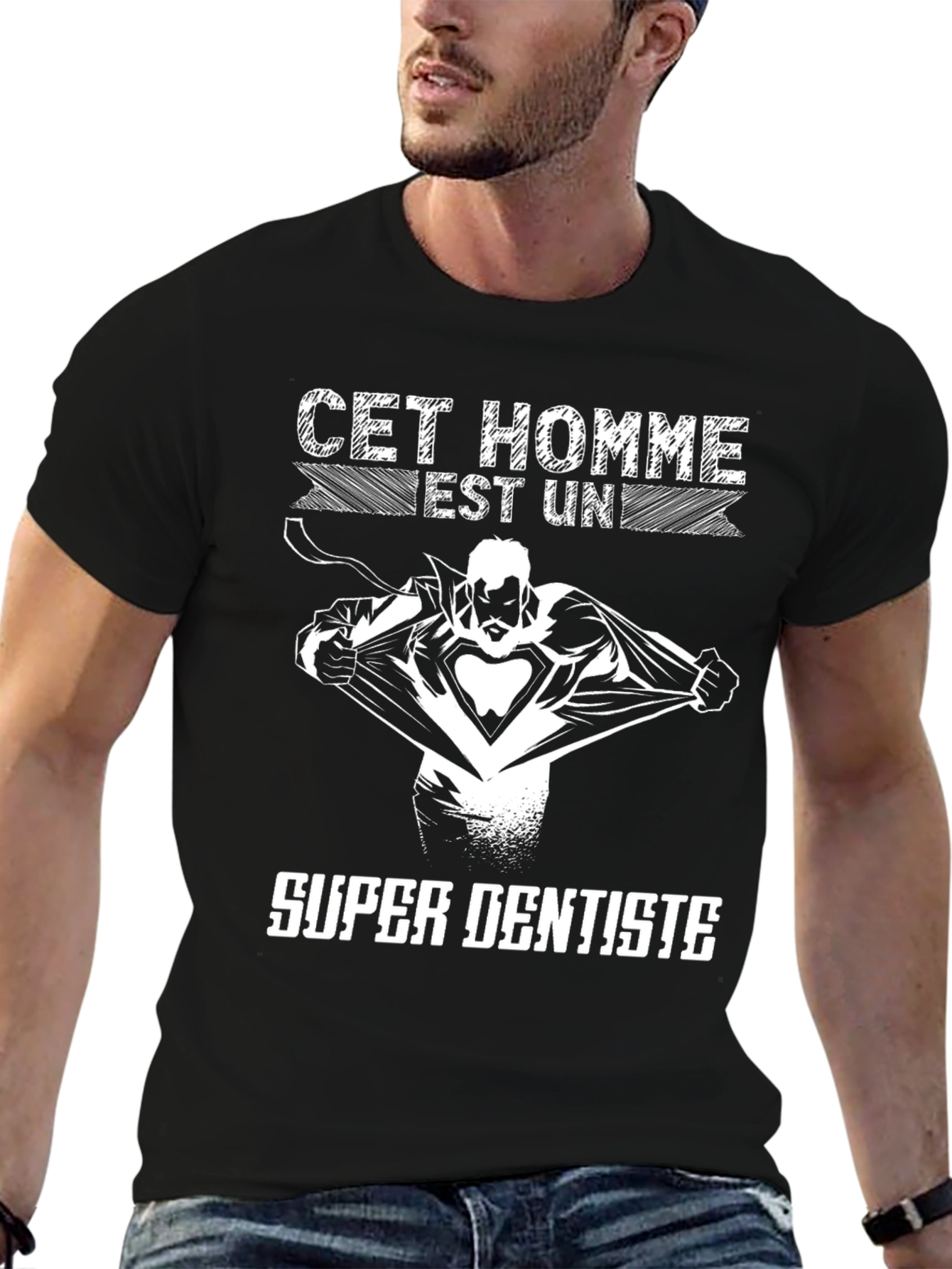 Super Dentiste T-Shirt - Hero Dentist Tee