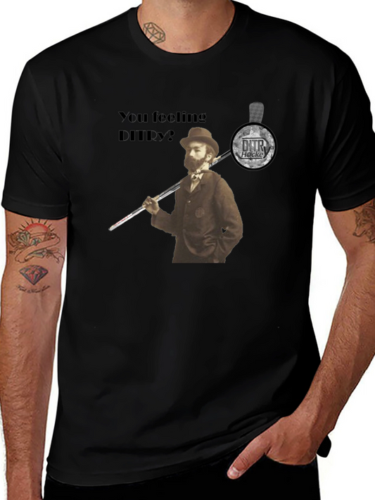 Vintage DITR Hockey Graphic T-Shirt