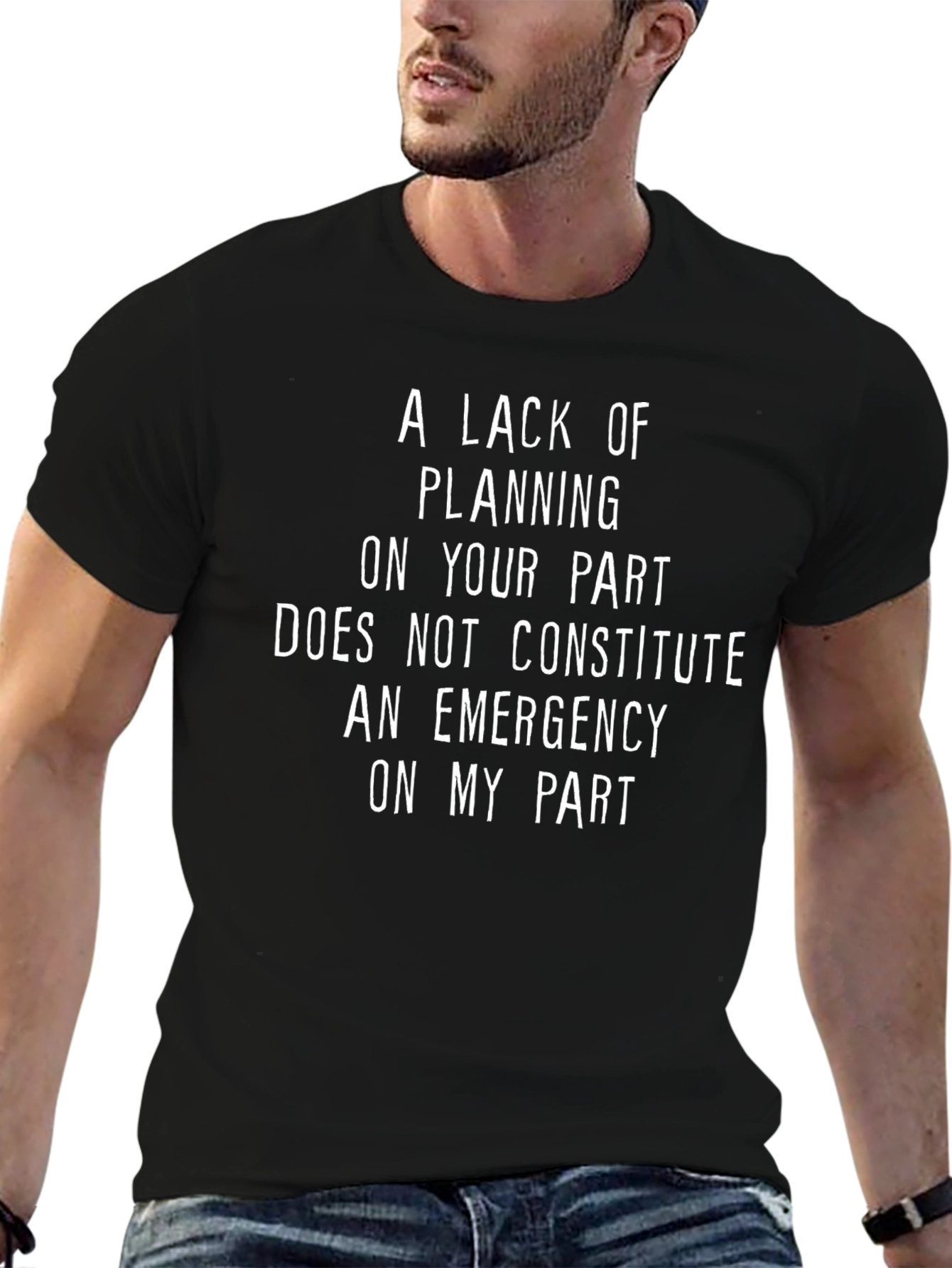 Funny Emergency Planning Graphic Tee