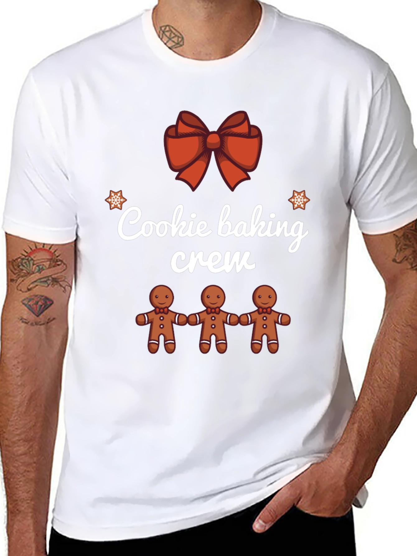 Cookie Baking Crew Holiday T-Shirt