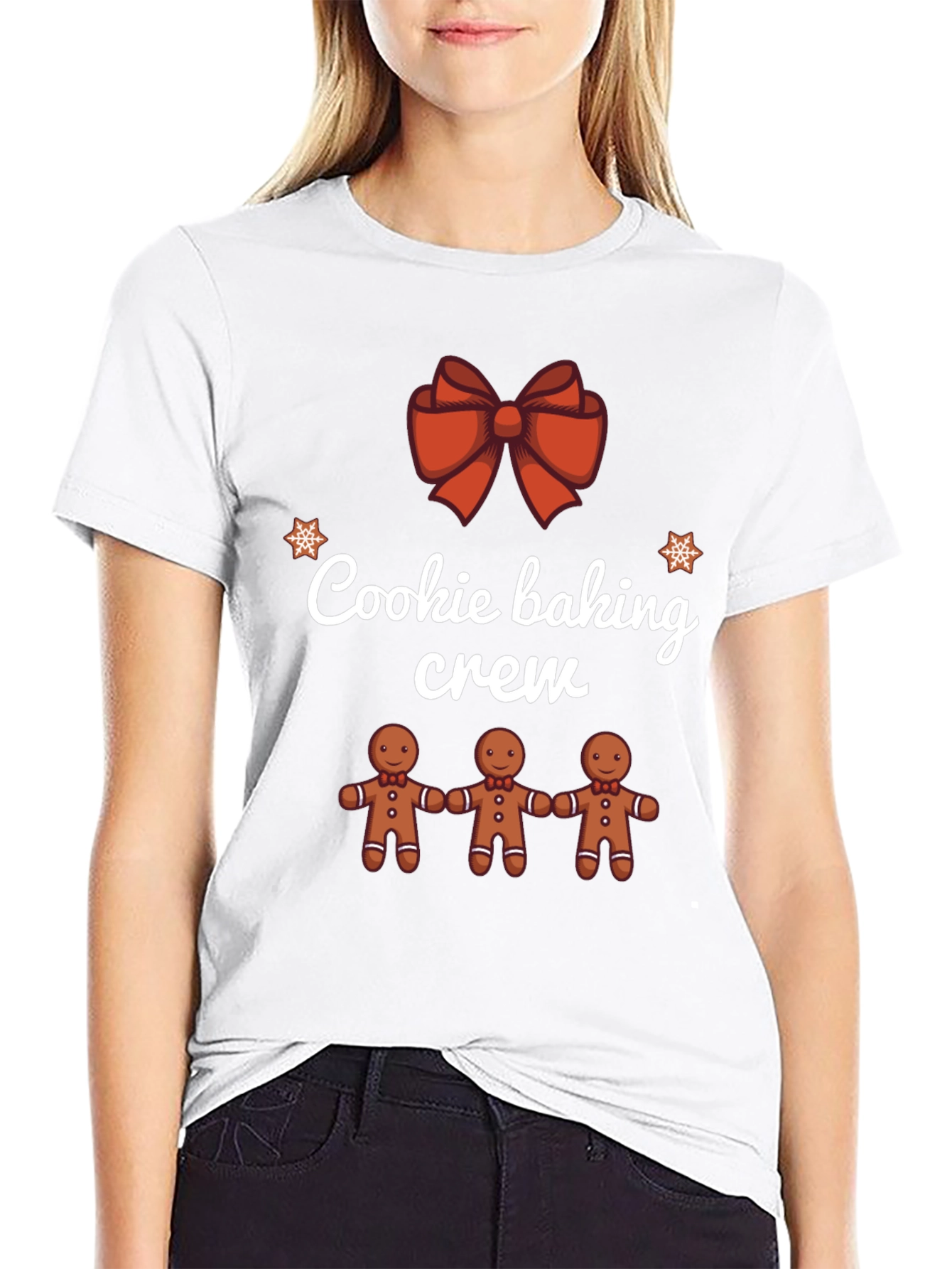 Cookie Baking Crew Holiday T-Shirt
