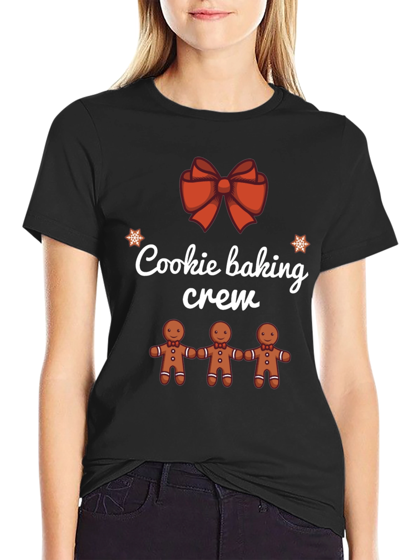 Cookie Baking Crew Holiday T-Shirt