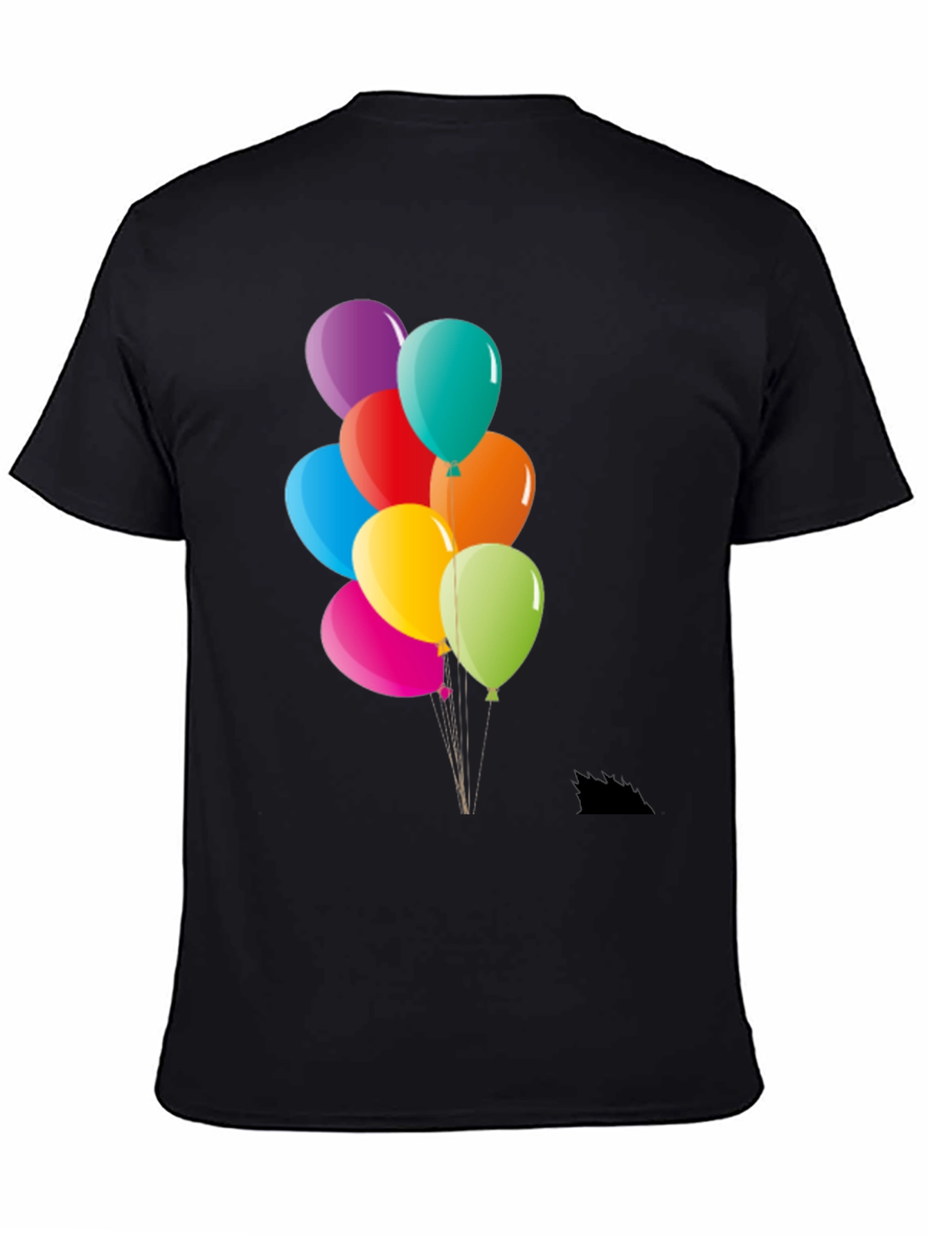 Colorful Balloons Graphic T-Shirt