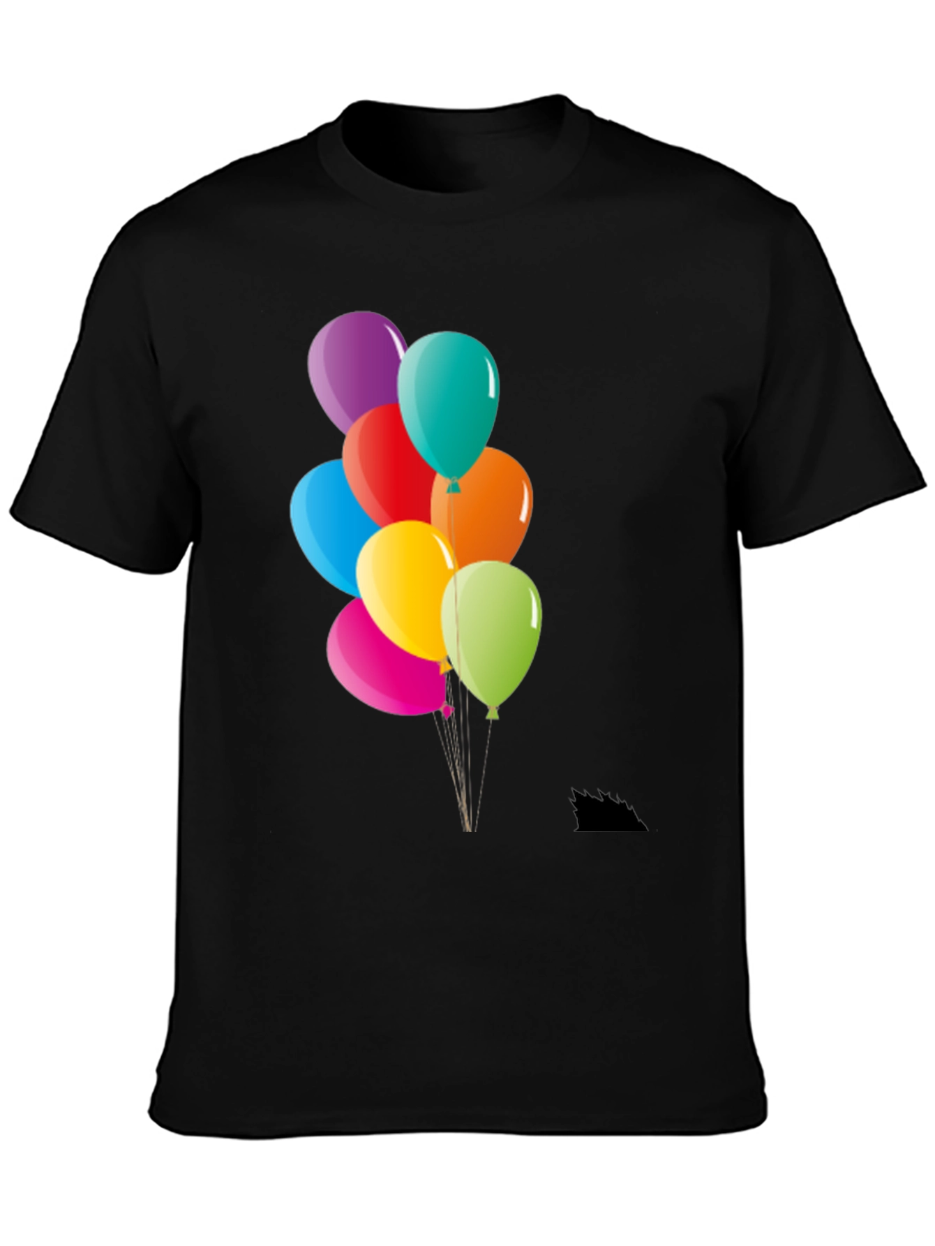 Colorful Balloons Graphic T-Shirt