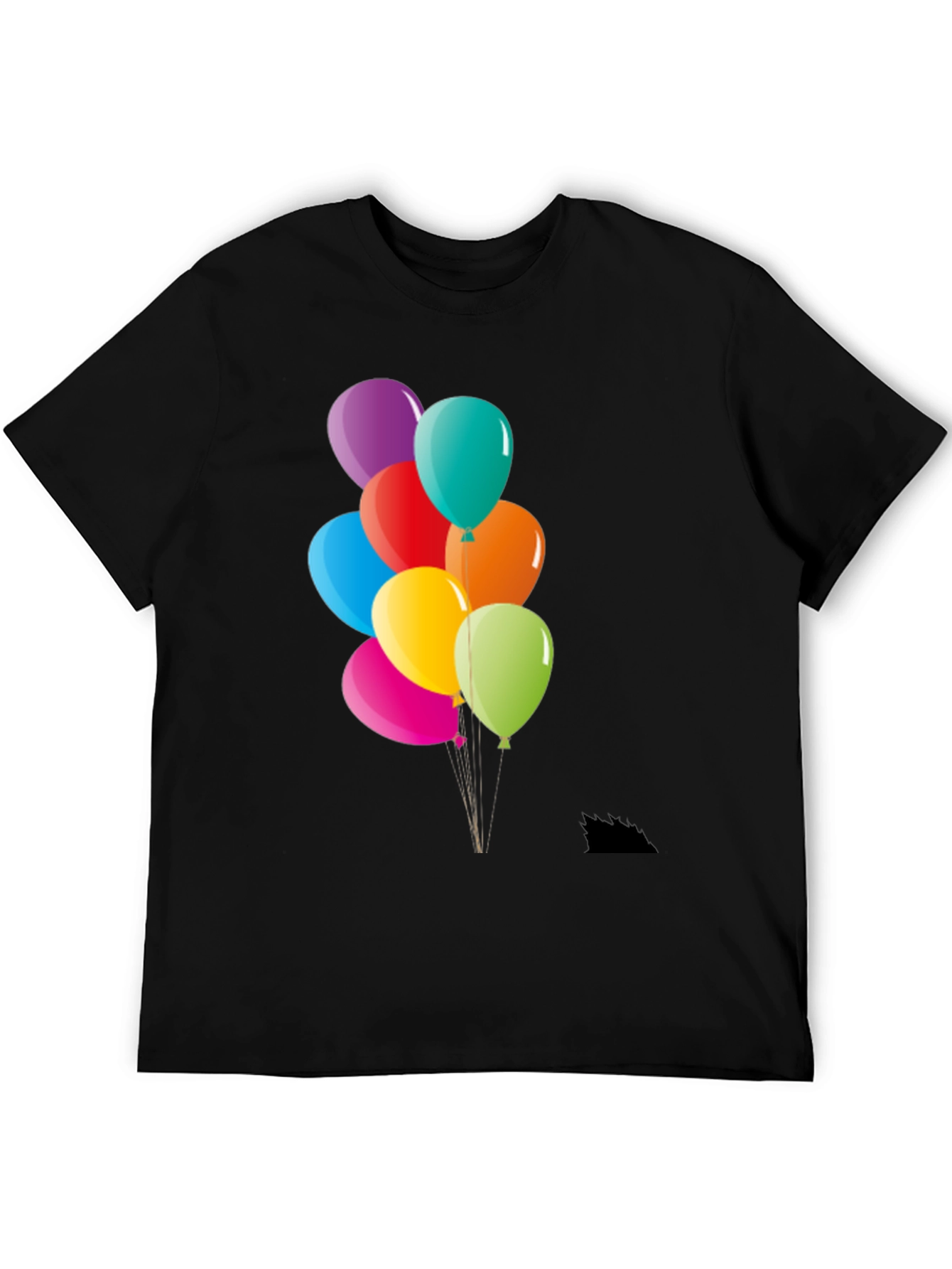 Colorful Balloons Graphic T-Shirt
