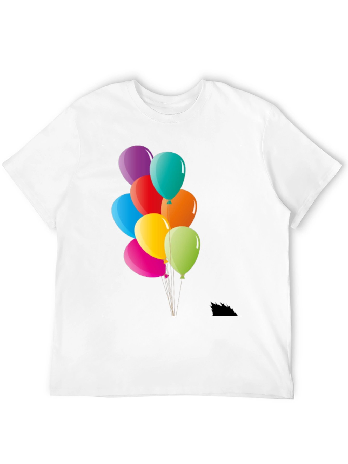Colorful Balloons Graphic T-Shirt