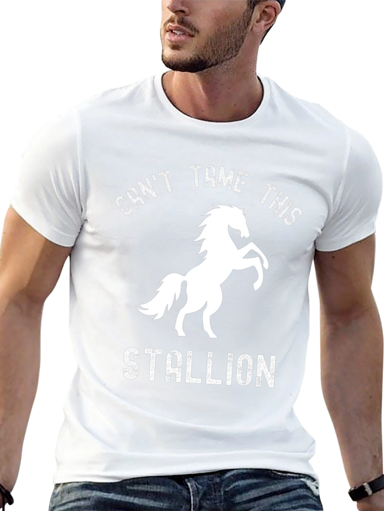 Cant Tame This Stallion Graphic Tee